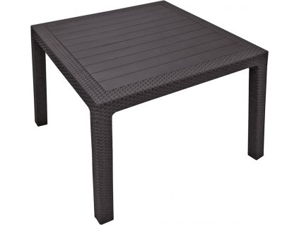 18235 jidelni stul keter melody quartet box 95 x 95 x 74 5 cm hnedy