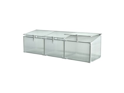 18868 pareniste polykarbonatove vespagarden 3 dilne 180x51x51cm