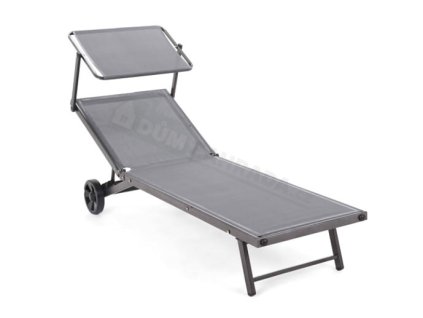 9452 zahradni lehatko negril se stinitkem grey