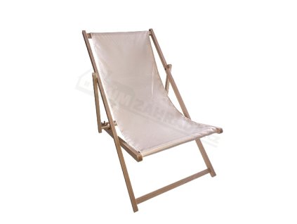 Zahradní lehátko Klasik - Beige