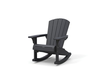 9587 houpaci kreslo rocking adirondack graphite