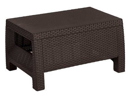 18439 zahradni stolek keter corfu table 77 x 57 x 42 cm hnedy