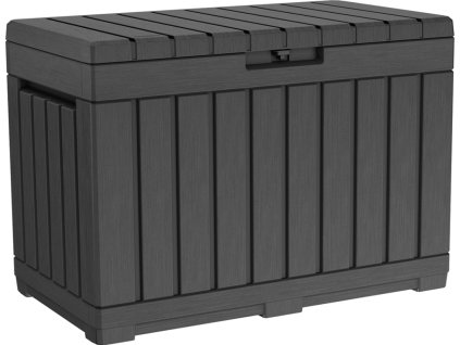 Zahradní úložný box KETER Kentwood 190 L - 57 x 82,3 x 45 cm - grafit