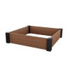 19024 vyvyseny zahon keter vista modular garden bed hnedy