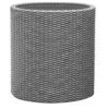 17163 keter kvetinac cylinder planter m silver grey sedy