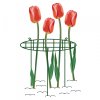5648 2 kruhova podpera pro rostliny bradas s mrizkou 40 cm