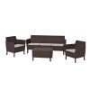 19631 zahradni set keter salemo 3 seater sofa hneda bezova