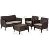 19637 zahradni set keter salemo 2 seater sofa hneda bezova