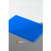 Plexisklo lité PLEXIGLAS GS modrá 5H22 síla 3mm, (Propustnost světla 7 %, Rozměry Plexiskla 1010 x 2030 mm)