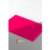 Plexisklo lité PLEXIGLAS GS růžová 3H00 síla 3mm, NA DOTAZ - s příplatkem (Propustnost světla 10 %, Rozměry Plexiskla 1010 x 2030 mm)