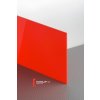 Plexisklo lité PLEXIGLAS GS červená 3H67 síla 3mm, (Rozměry Plexiskla 1010 x 2030 mm)