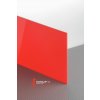 Plexisklo lité PLEXIGLAS GS červená 3H01 síla 3mm, NA DOTAZ - s příplatkem (Rozměry Plexiskla 1010 x 2030 mm)