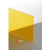 Plexisklo lité PLEXIGLAS GS žlutá 1C33 síla 3mm, (Kód barvy 1H01, Propustnost světla 22 %)