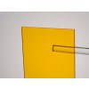 Plexisklo lité PLEXIGLAS GS žlutá 1C33 síla 3mm, (Kód barvy 1H01, Propustnost světla 22 %)