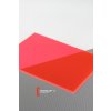 Plexiglas FLUORESCENT 3mm, červená - NA DOTÁZÁNÍ (možný příplatek) (Varianta Doplnit variantu)