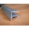 Ukončovací AL U profil s prodlouženou hranou - přírodní hliník na 16mm (Délky Cena za bm (včetně DPH))