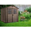 5560 2 zahradni domek keter scala 6x8 brown