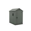 Zahradní domek Keter Darwin 4x6 - 126 x 185 x 205 cm - zelený (Barva Zelený)