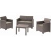 16793 2 zahradni sestava emma 2 seater set pro 4 osoby cappuccino