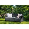Zahradní pohovka Allibert Corfu Love Seat MAX - Graphite