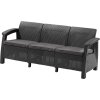 Zahradní pohovka Allibert Corfu Love Seat MAX - Graphite