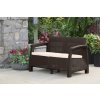 9239 1 zahradni pohovka keter corfu love seat sofa brown