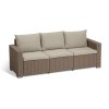 9263 trimistna zahradni pohovka keter california 3 seater sofa cappuccino