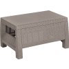 17106 zahradni stolek keter corfu table 77 x 57 x 42 cm cappuccino