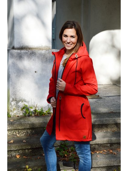 Parka červená