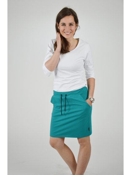 Sukně KLASIC smaragdová