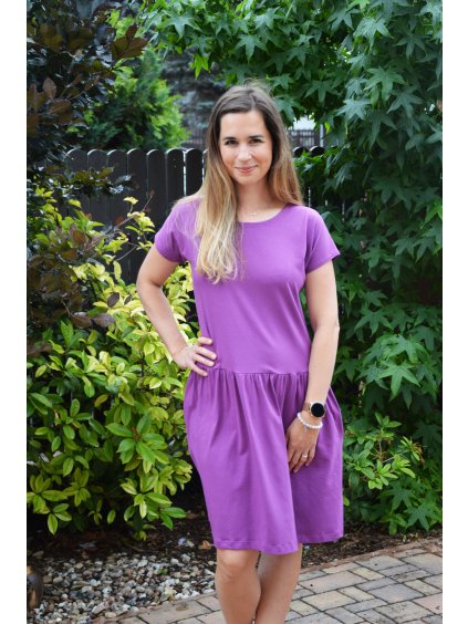 Elegance fialová 6