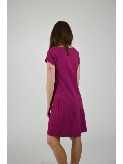 Šaty ELEONORA Vínové