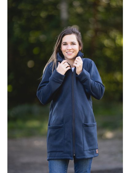 Kabátek Alexandrie Temně modrá