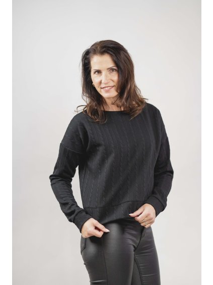 Crop černý 3