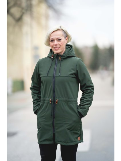 Parka kombi lesní zelená