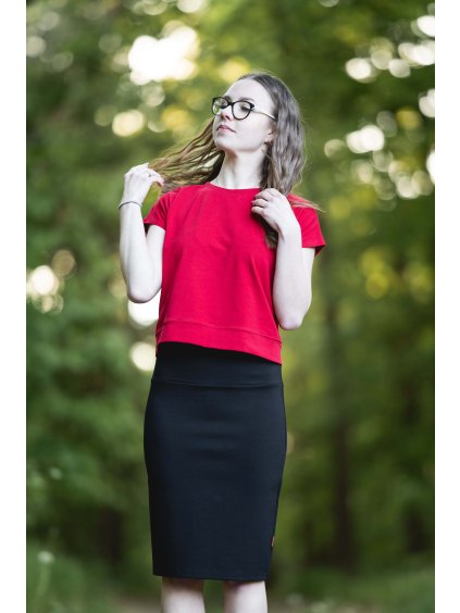 Dámská pouzdrová sukně Marilyn černá