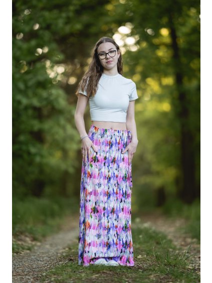 Zavinovačka růžový abstrakt II = limitka