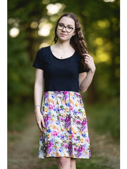 Šaty VIVIEN květované