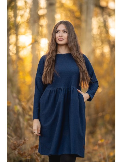 Šaty Marcela riflová modrá