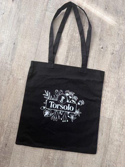 Taška plátěná černá