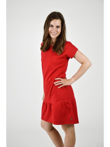 Šaty ELEONORA Červená