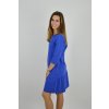 Šaty ELEONORA 3/4 rukáv Královská modrá