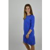 Šaty ELEONORA 3/4 rukáv Královská modrá