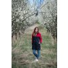 Parka JARNÍ červená +černá KOMBI