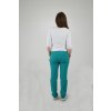 Kalhoty BELLA smaragdová KLASIK