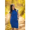 Šaty NORA královská modrá - výběr rukávu