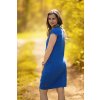 Šaty NORA královská modrá - výběr rukávu