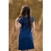 Šaty Iren tmavě modrá - výběr rukávu