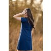 Šaty Iren tmavě modrá - výběr rukávu