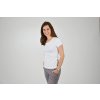 Tričko BASIC bílé KR